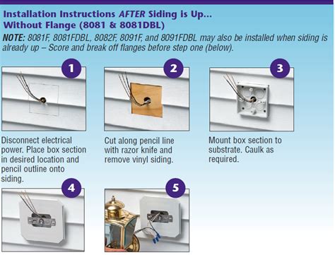 installing wall lantern no junction box|exterior lighting no electrical box.